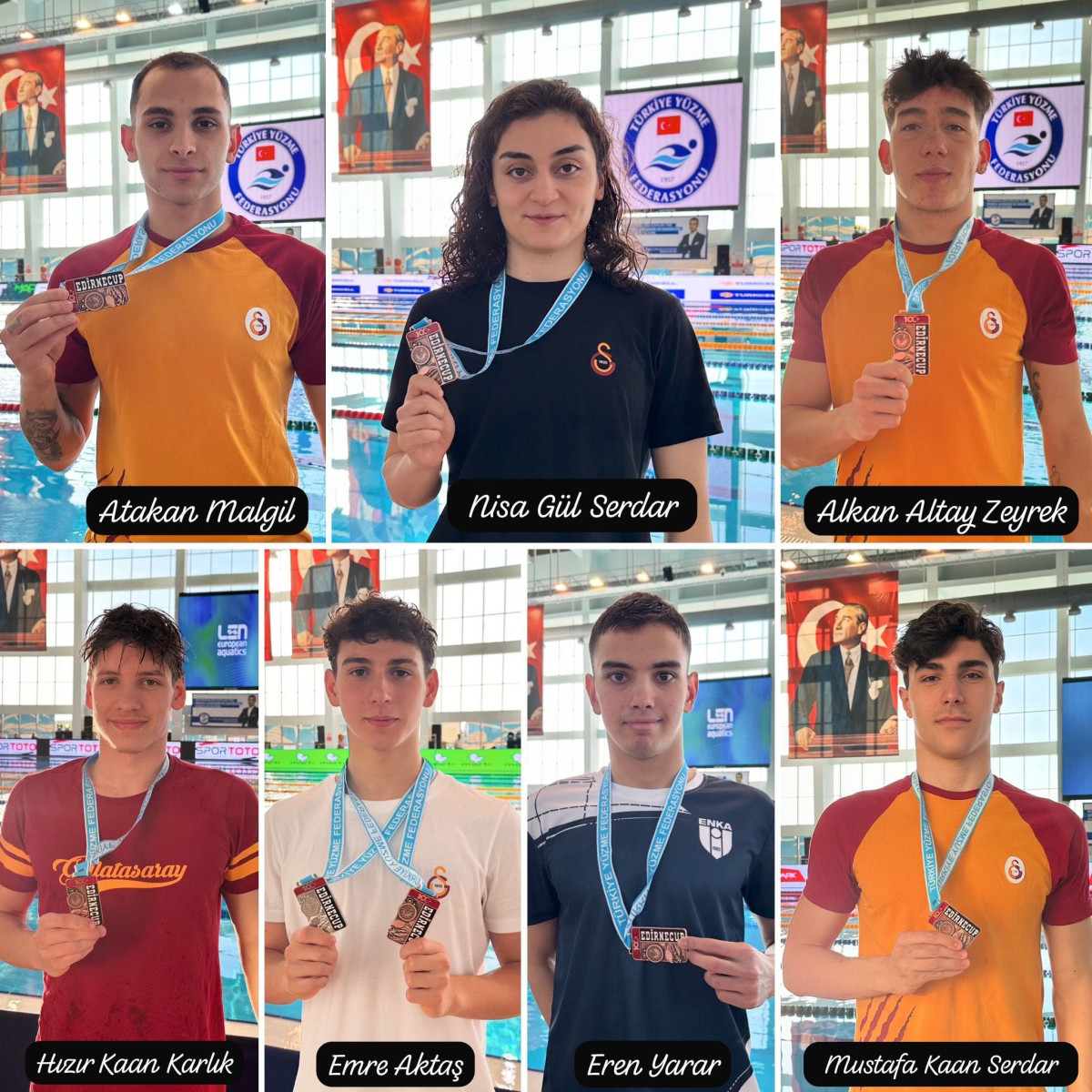 Mersin TOHM Yüzücülerinden 11 Madalya
